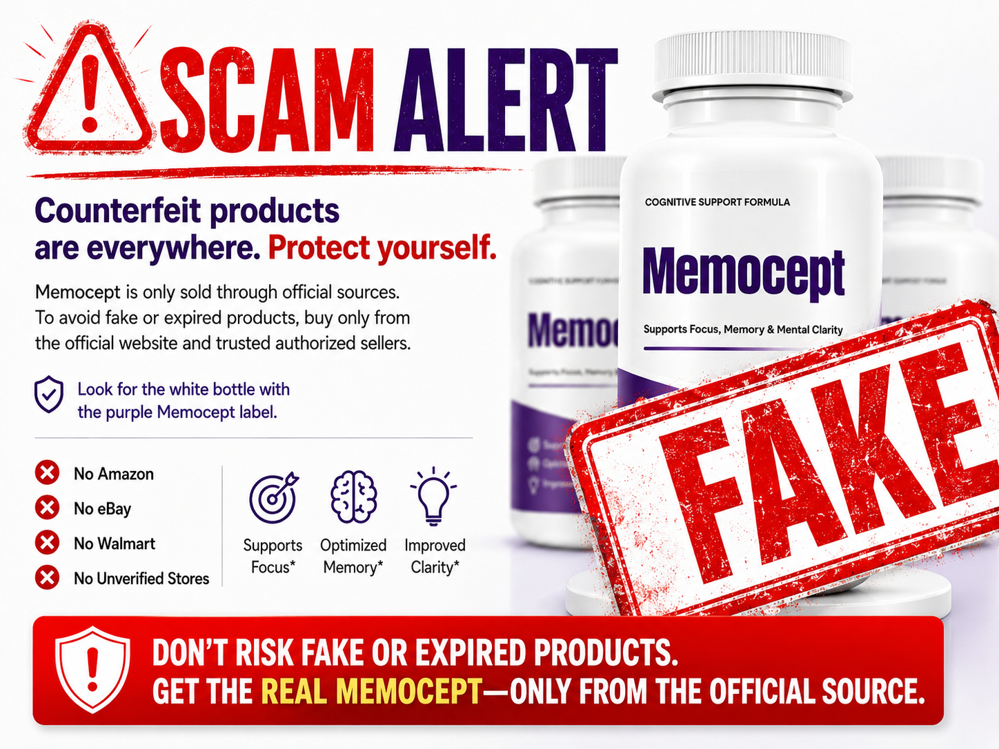 Memocept scam alert: counterfeit products warning
